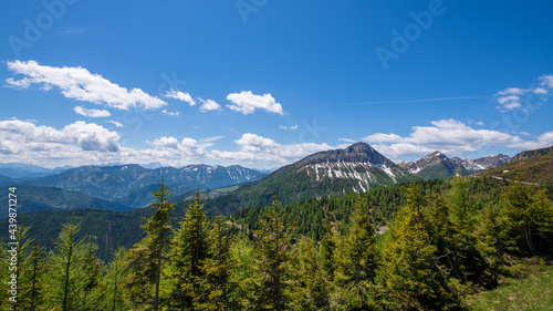 Aussicht von der Goldeck Panoramastraße, Kärnten, Österreich © Sonja Birkelbach