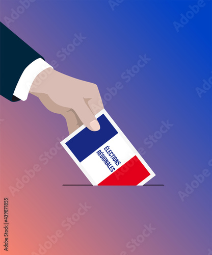vote pour les élections régionales