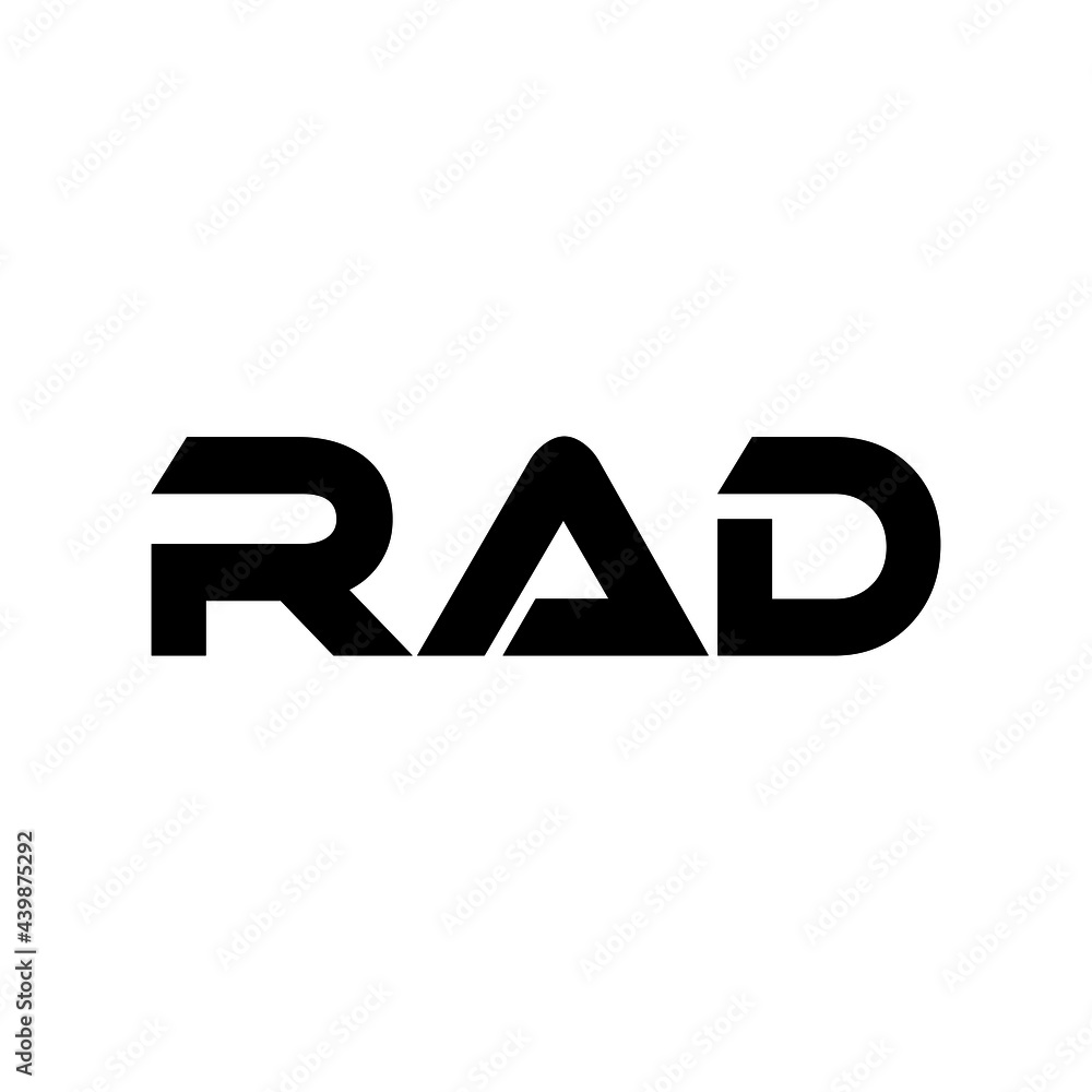 RAD letter logo design with white background in illustrator, vector logo modern alphabet font overlap style. calligraphy designs for logo, Poster, Invitation, etc. RAD letter logo design with white background in illustrator, vector logo modern alphabet font overlap style. calligraphy designs for logo, Poster, Invitation, etc.