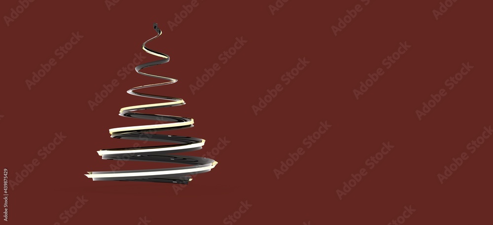 minimalismus weihnachten weihnachtsbaum modern illustration 3d minimalismus weihnachten weihnachtsbaum modern illustration 3d