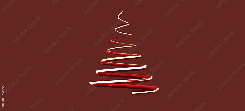 minimalismus weihnachten weihnachtsbaum modern illustration 3d minimalismus weihnachten weihnachtsbaum modern illustration 3d