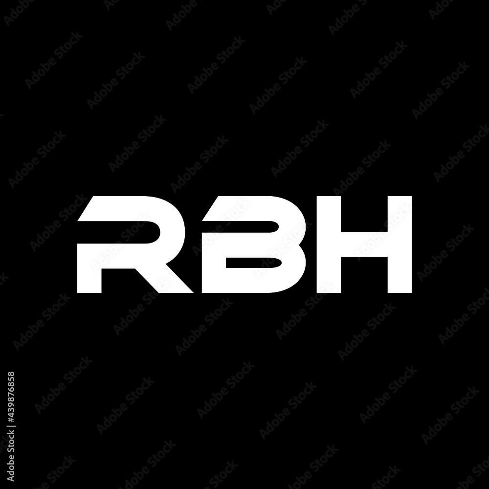 RBH letter logo design with black background in illustrator, vector logo modern alphabet font overlap style. calligraphy designs for logo, Poster, Invitation, etc. RBH letter logo design with black background in illustrator, vector logo modern alphabet font overlap style. calligraphy designs for logo, Poster, Invitation, etc.