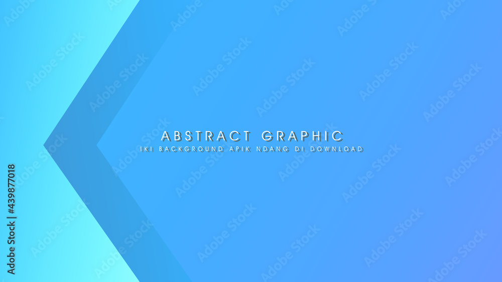 Blue corner arrow overlapping vector background for text and message design desain