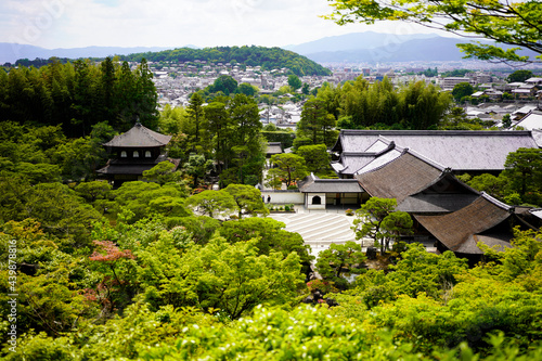 Ginkakuji Temple in Kyoto.