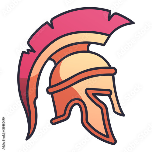 warrior helmet icon