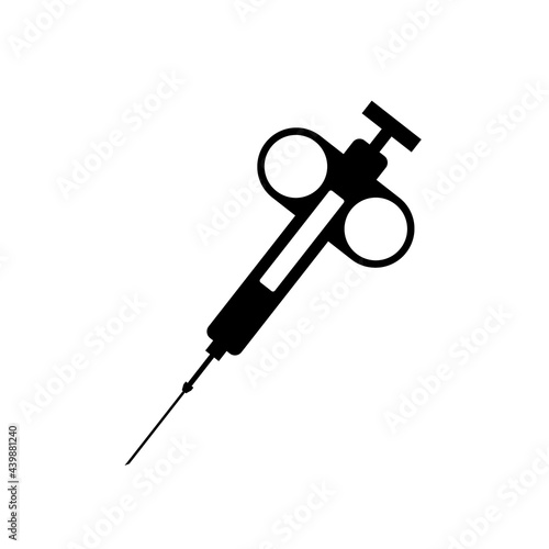 Biopsy device flat icon design