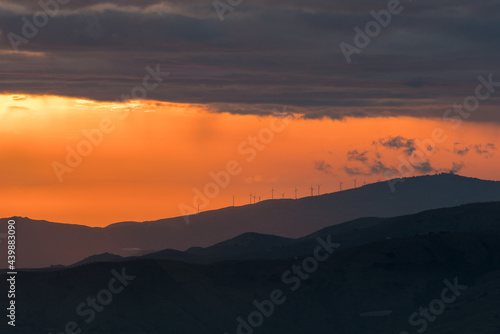 mountainous landscape in southern Spain