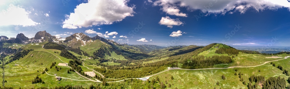 Luftaufnahme vom Gantrisch (Gurnigel) Schweiz Juni 2021 Luftaufnahme vom Gantrisch (Gurnigel) Schweiz Juni 2021