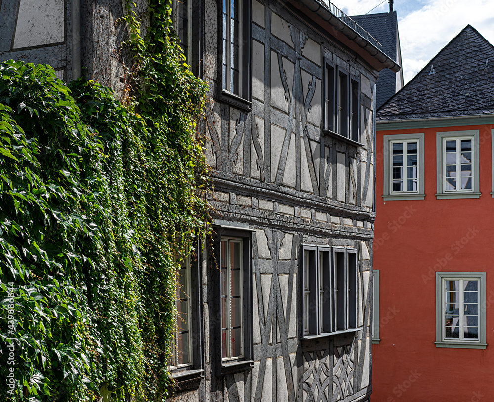 Fototapeta premium Fachwerkhaus in der Altstadt von Limburg an der Lahn