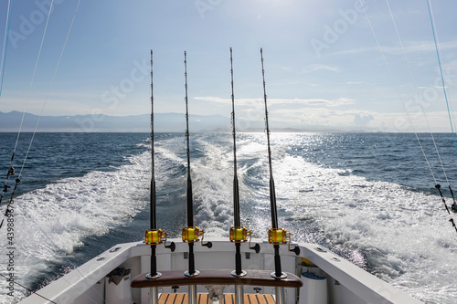 Deep Sea Sportfishing Landscape in Costa Rica 
