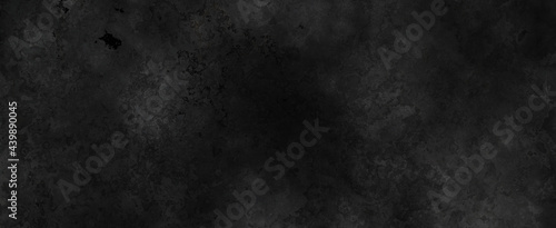 Old wall texture background with gray color space, Cement wall full of rough patches © Background Studio