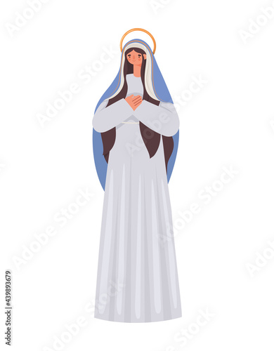 figure of saint mary