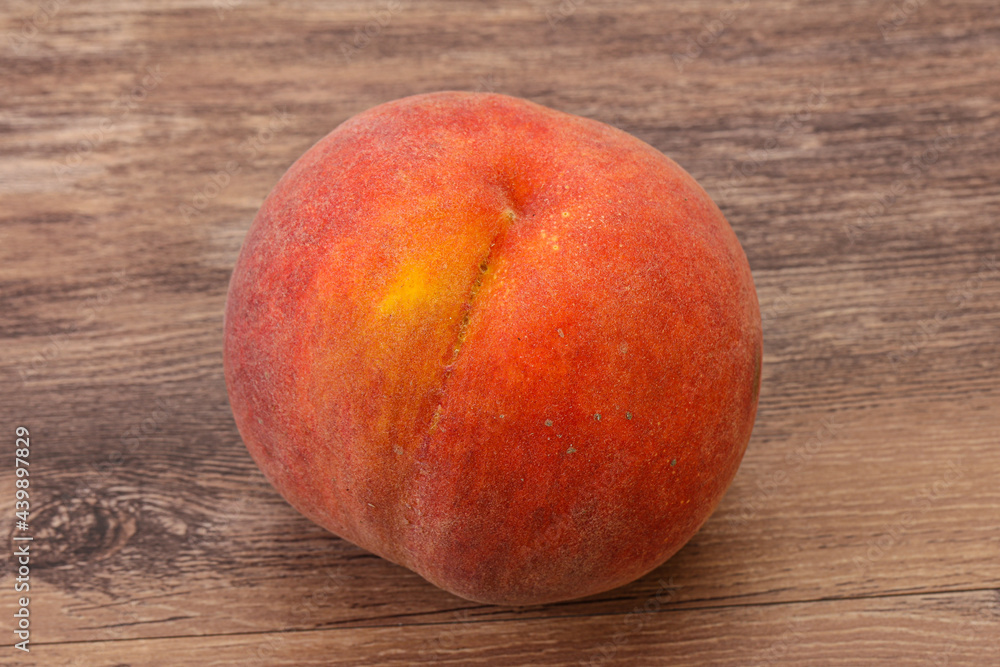 Fresh ripe sweet peach fruit Fresh ripe sweet peach fruit