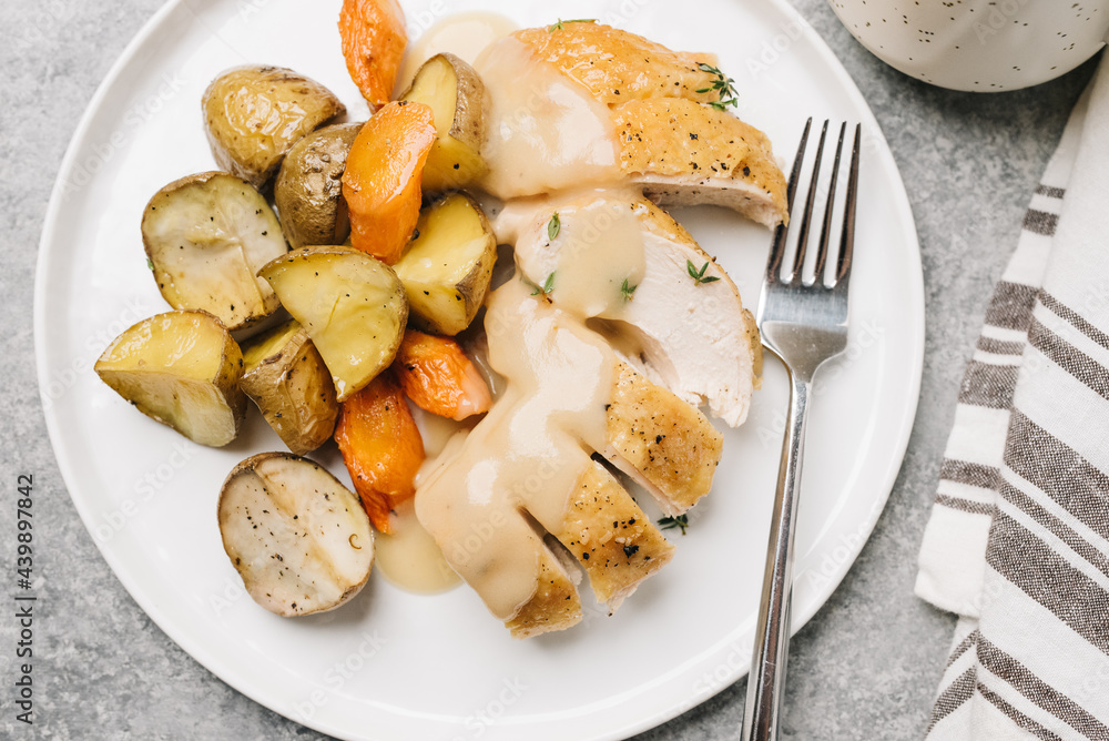Roasted Chicken Dinner Roasted Chicken Dinner