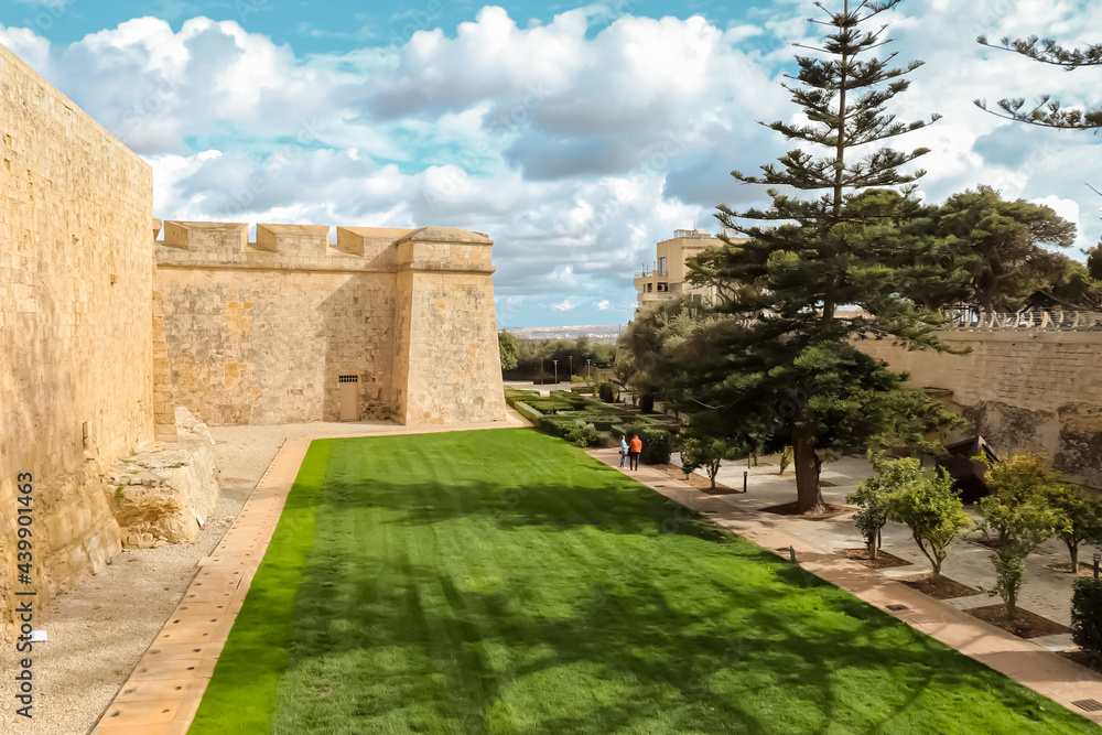Old Castle city of silence  Mdina Malta