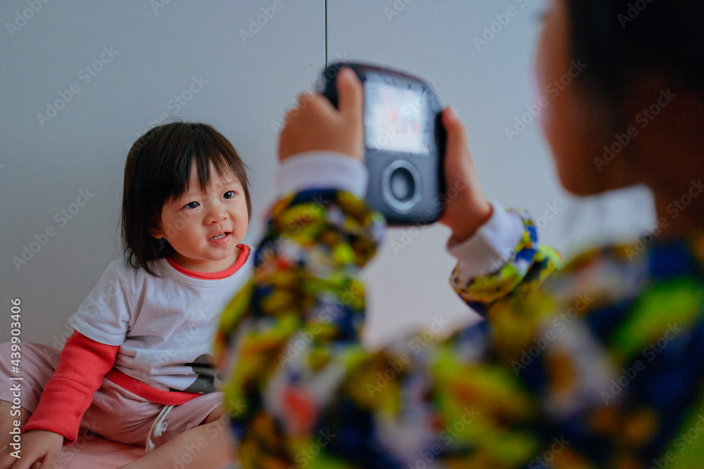 Little Girl Taking Photo With A Polaroid Camera Stock Photo Adobe Stock Little Girl Taking Photo With A Polaroid Camera Stock Photo Adobe Stock