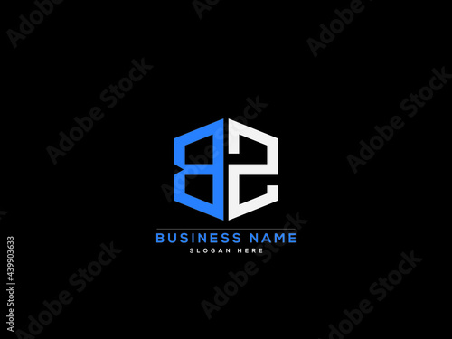 Letter BZ Logo, creative bz logo icon vector for business