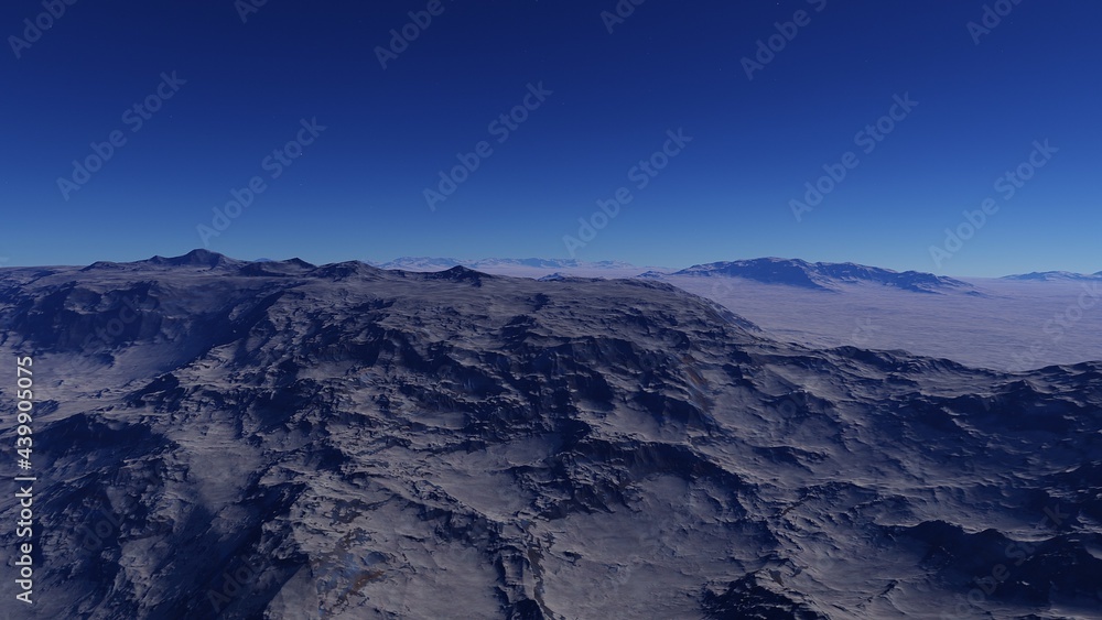beautiful view from an exoplanet, a view from an alien planet, a computer-generated surface, a fantastic view of an unknown world, a fantasy world 3D render beautiful view from an exoplanet, a view from an alien planet, a computer-generated surface, a fantastic view of an unknown world, a fantasy world 3D render