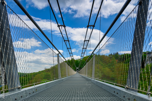 The Titan RT pedestrian suspension bridge in the Harz Mountains photo