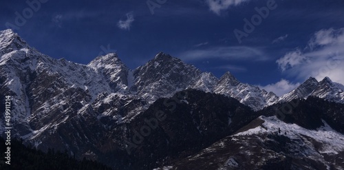 mountains of Himalayas.