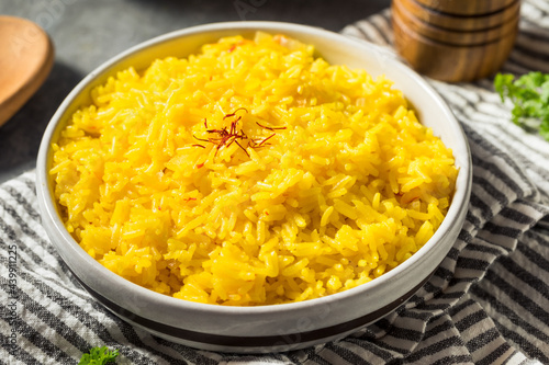 Homemade Healthy Saffron Rice