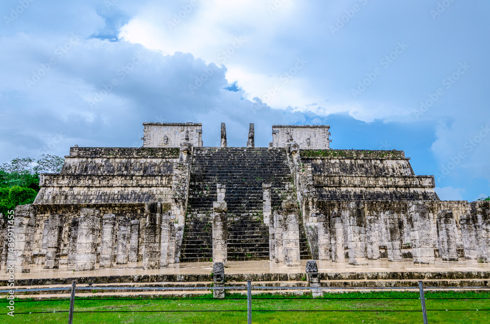 archaeological zone Chichén-itza Yucatan Mexico