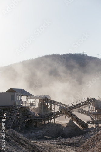 Dusty quarry photo