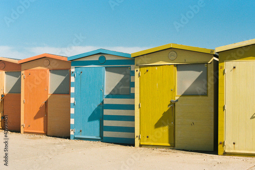 Beach Huts at Seaford photo