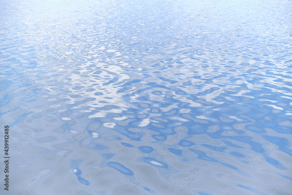 Abstract background of blue ripples of water. Abstract background of blue ripples of water.