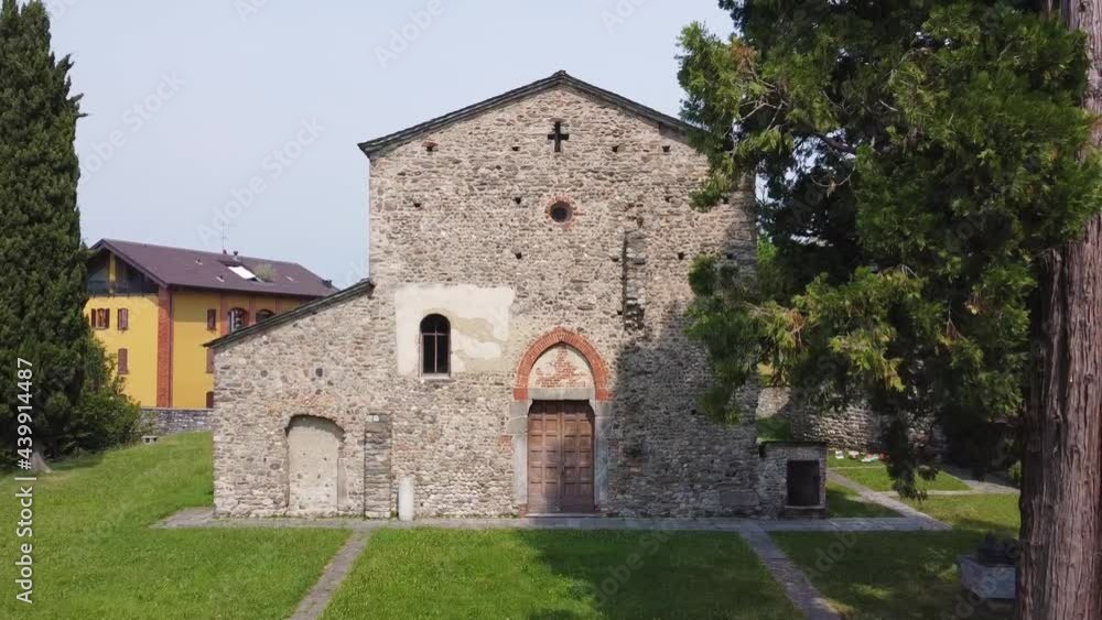Ancient Romanesque church inCantù, Lombardy, Province of Como Ancient Romanesque church inCantù, Lombardy, Province of Como