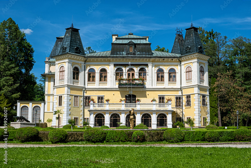 Betliar mansion, Slovakia, travel destination Betliar mansion, Slovakia, travel destination