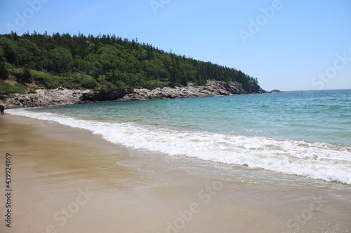 Sand Beach Ocean View in Maine