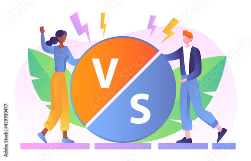 Business competition for market share