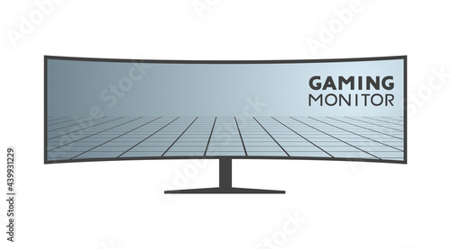 Ultra wide 32:9 monitor