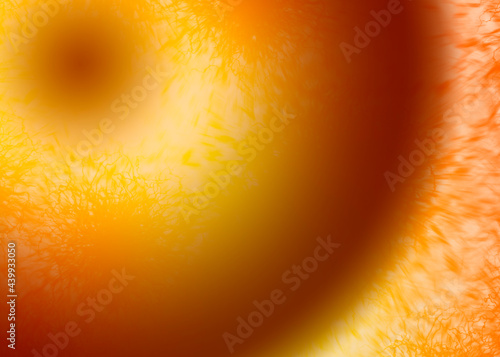 orange background with drops