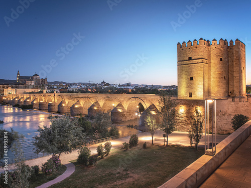 Historic Torre de Calahorra in Cordoba, Spain