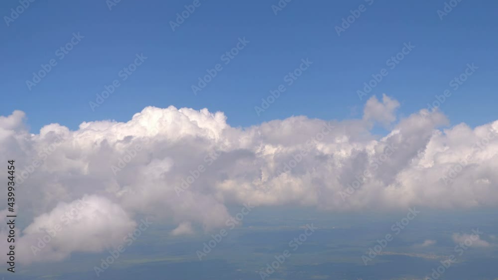 Flight in the clouds in 4K slow motion 60fps Flight in the clouds in 4K slow motion 60fps