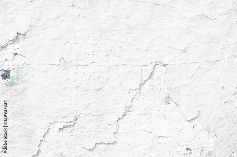 Fototapeta premium old white paint background with rough texture, white paint background