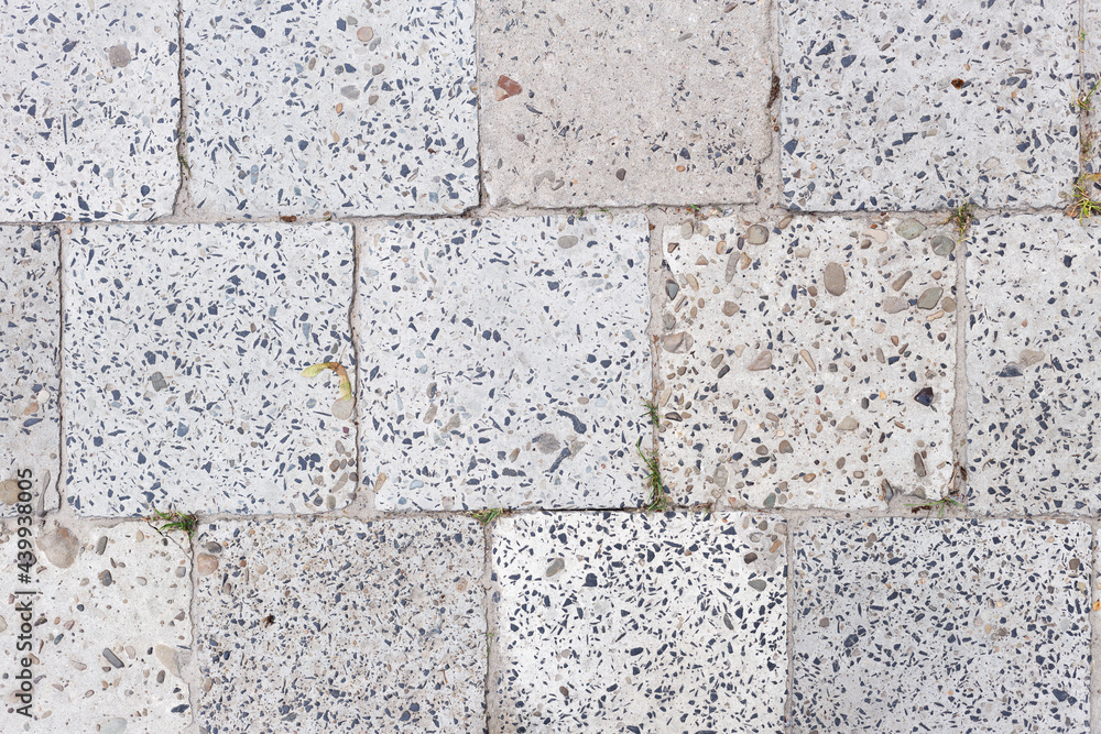 Gray paving slabs close-up. Abstract background Gray paving slabs close-up. Abstract background