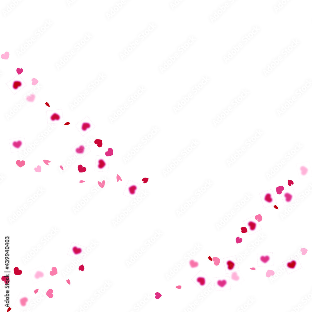 Heart Confetti Background. Heart Confetti Background.