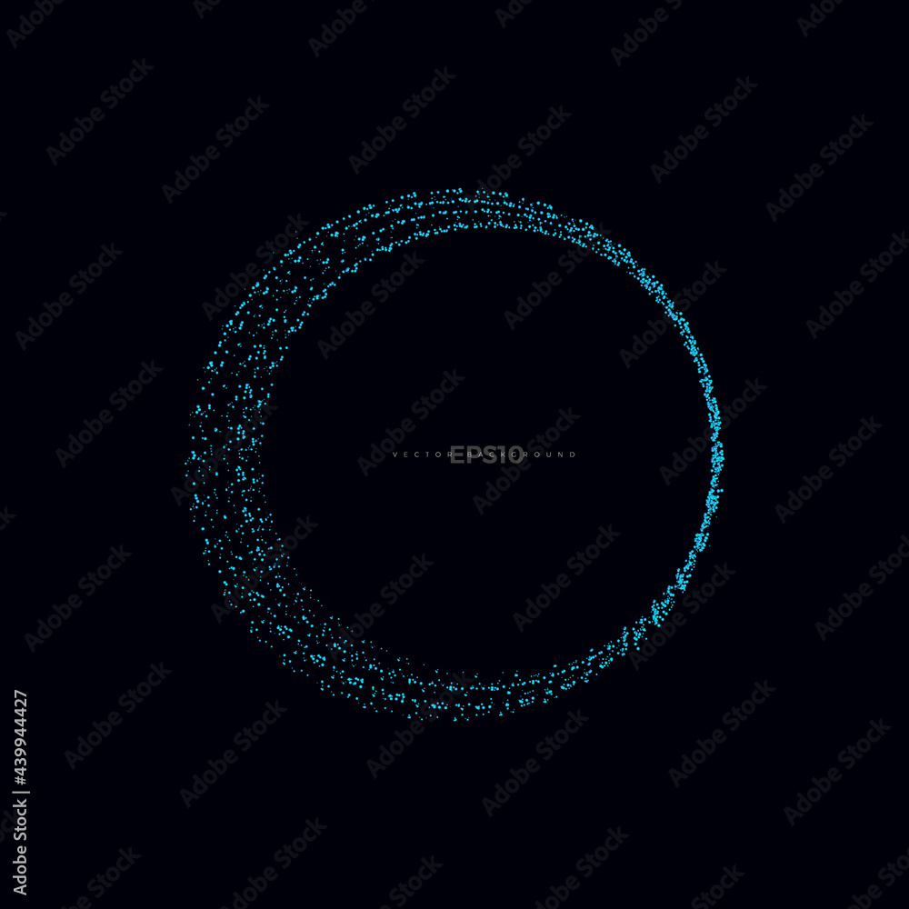 Abstract vector explosion dots line equalizer circle shape isolated technology background. Big data algorithms visualization. Vector illustration in concept of technology, science, quantum explosion. Abstract vector explosion dots line equalizer circle shape isolated technology background. Big data algorithms visualization. Vector illustration in concept of technology, science, quantum explosion.