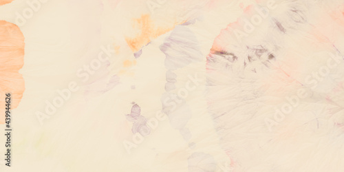Tie Dye Pattren. Pale Veil Silk. Dirty Batik
