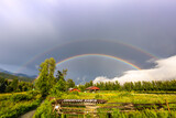 Double Rainbow over the Adventure Ranch, Pemberton British Columbia
