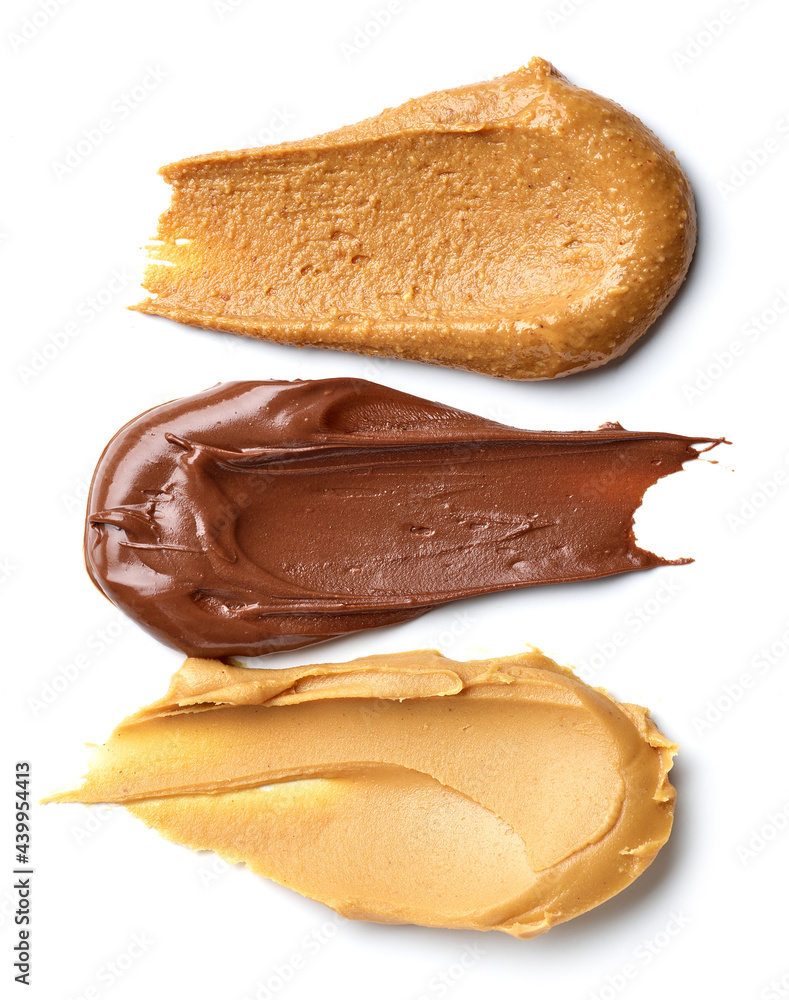melted chocolate cream and peanut butter melted chocolate cream and peanut butter