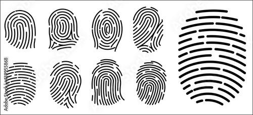 realistic fingerprint security systems access