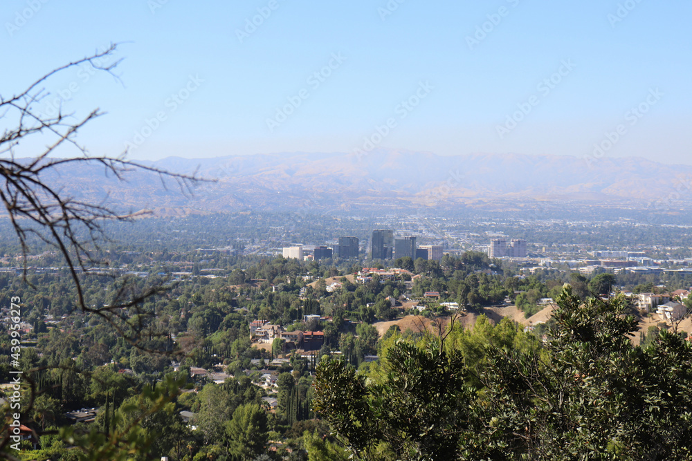 view of the city