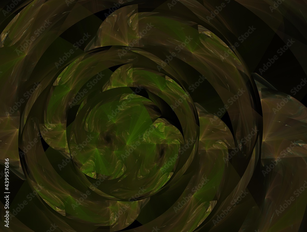 Fototapeta premium Imaginatory fractal background generated Image