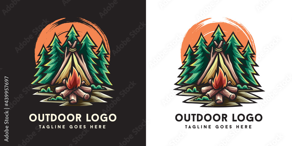 Outdoor Logo Design Outdoor Logo Design