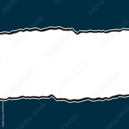 blue background with a frame for text