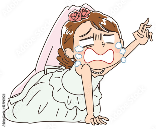 婚活 悲しそうな花嫁